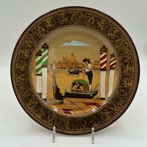 Antique Royal Doulton Gondola plate.